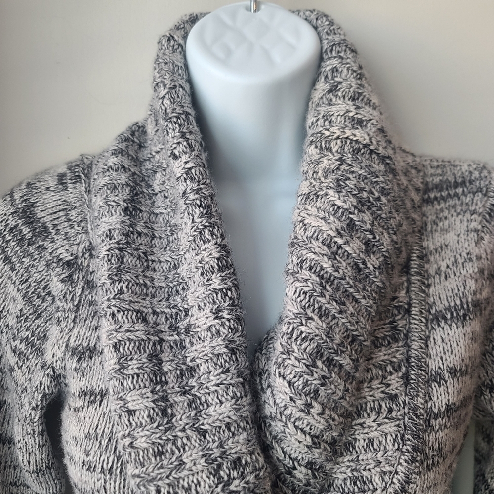 Talula Aritzia Cashmere Angora Cardigan Sweater Sz Small Preppy Cozy Western - Picture 3 of 15